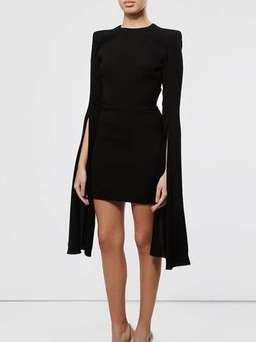 Alex Perry Jade Dress Black Size 8 for rent on The Volte - image 2