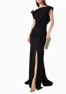 Maticevski Pleasure Knot Gown Black Size 6