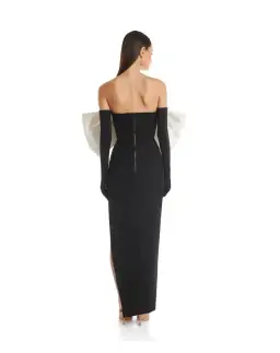 Eliya the Label Sarah Dress Black/White Size 10 for rent on The Volte - image 3
