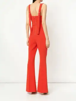 Rebecca Vallance L'Amour Jumpsuit Orange Red Size 8 for rent on The Volte - image 2