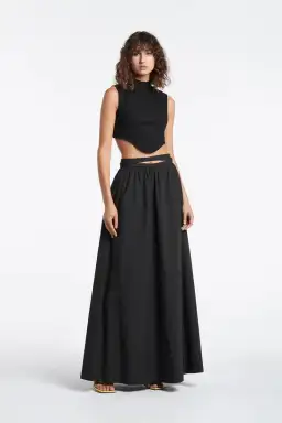 Sir The Label Signe Deconstructed Gown Black Size 1 / AU 8