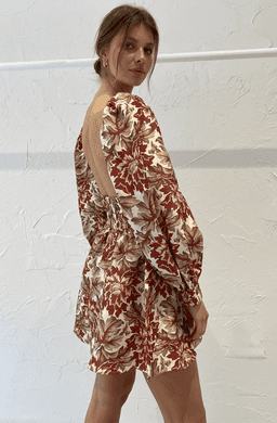 Sir The Label Valetta Open Back Top and Skirt Set Floral Print Size 1 | AU 8 for rent on The Volte - image 5