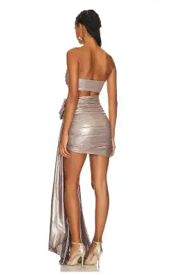 Mia Mini Dress in Copper Bahia Maria for rent on The Volte - image 2