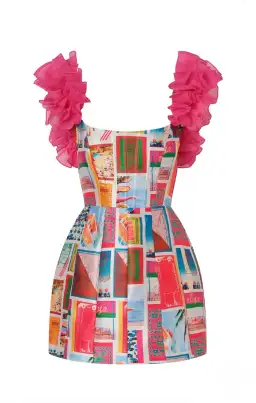 Eliya the Label Ravello Dress Multi  Size 12  for rent on The Volte - image 5