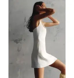 Anna Quan Riona Carta Mini Dress White Size L / AU 12  for rent on The Volte - image 4