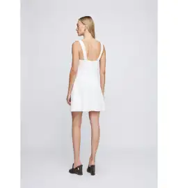 Anna Quan Riona Carta Mini Dress White Size L / AU 12  for rent on The Volte - image 3