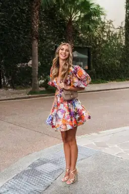 Zimmermann The Prima Voile Mini Dress in Multi Floral Size 3/Au 14  for rent on The Volte - image 4