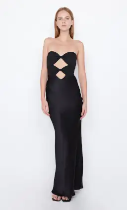 Bec & Bridge Halle Strapless Dress Black Size 16 for rent on The Volte - image 7
