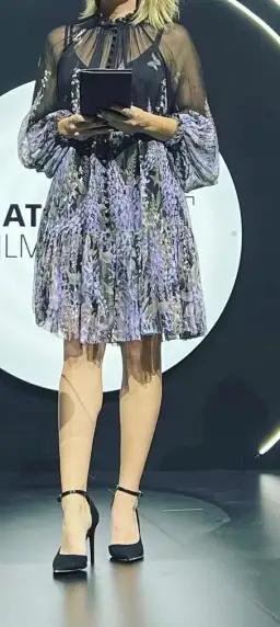 Zimmermann Botanica Lantern Mini Dress Black Lavender Tea Size 1 / AU 10 for rent on The Volte - image 4