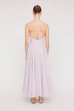 Scanlan Theodore Parachute Cotton Strappy Dress Lilac Size XS / AU 6 for rent on The Volte - image 2