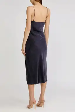Acler Portland Midi Dress Midnight Size 10  for rent on The Volte - image 3