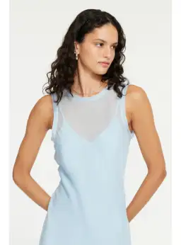 Ginia Marli Dress in Cornflower Size Small / AU 8 for rent on The Volte - image 2