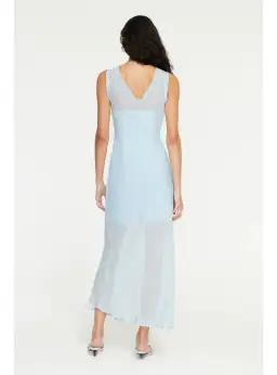 Ginia Marli Dress in Cornflower Size Small / AU 8 for rent on The Volte - image 3