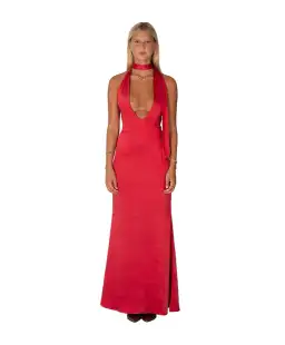 I am Delilah Margot Dress Cherry Red Size S/Au 8 for rent on The Volte - image 6