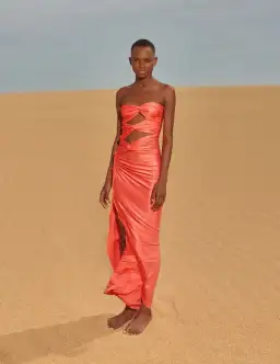 Baobab Vera Dress Coral Size 8 for rent on The Volte - image 1
