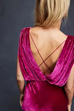 Mes Demoiselles Travis Dress in Fuchsia Size 6 for rent on The Volte - image 2