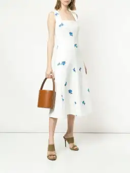 Camilla and Marc Diliana Midi Dress White Size 6 for rent on The Volte - image 1