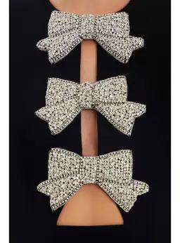 Rebecca Vallance Juliana Puff Sleeve Mini Dress in Black Size AU 8 for rent on The Volte - image 3