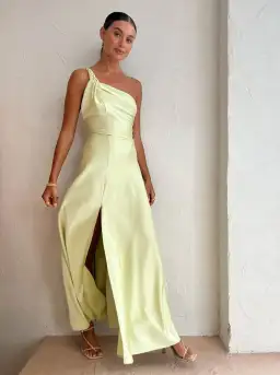One Fell Swoop Hepburn Maxi In Limoncello Size 6 for rent on The Volte - image 3