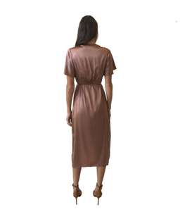 Hansen & Gretel Edie silk dress copper 1 for rent on The Volte - image 2