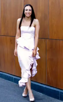 Zimmermann Harmony Tango Dress in Lilac Size 0