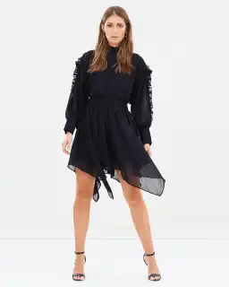 Mossman Nothing Ever Seen Before Dress Black Size AU 10 for rent on The Volte - image 2