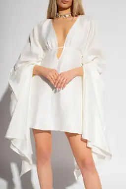 Cult Gaia Ashley Mini Dress Off White Size 12 for rent on The Volte - image 2