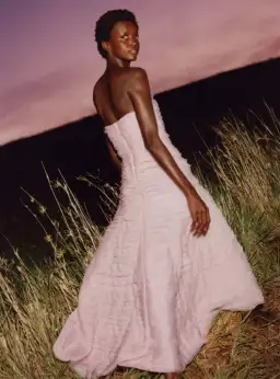 Aje Soundscape Maxi Dress Pink Size 8 for rent on The Volte - image 4