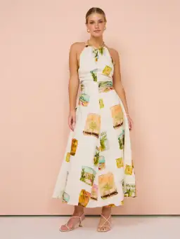 Roame Evy Dress in Desert Vista Size 1/Au 8  for rent on The Volte - image 2