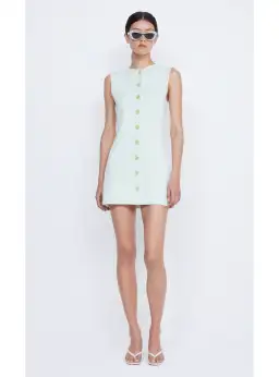 Bec & Bridge Ilora Knit Mini Dress in Mint Size S / AU 8 for rent on The Volte - image 2
