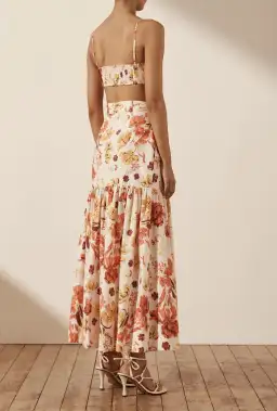 Shona Joy Kalani Pleated Bralette Multi Size AU 8 for rent on The Volte - image 4