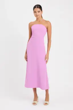 Kookai Alpha Strapless Dress Violet Size 34 / AU 6 for rent on The Volte - image 1