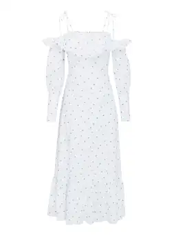 Alice McCall Limonata Midi Dress Porcelain Size 12 for rent on The Volte - image 4