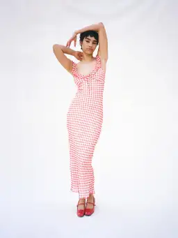 Realisation Par The Heidi Rouge Gingham Size AU 6 for rent on The Volte - image 1