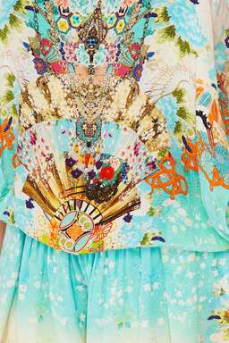 Camilla Retros Rainbow Shoestring Playsuit   for rent on The Volte - image 4