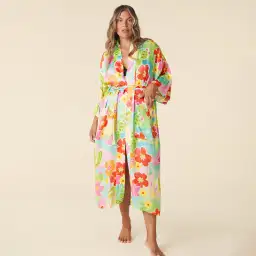 Spell Margie Hour Maxi Robe in Tutti Fruiti One Size  for rent on The Volte - image 1