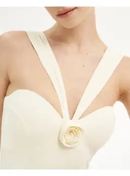 La Reveche Sahar Bodysuit Ivory AU 6 for rent on The Volte - image 2