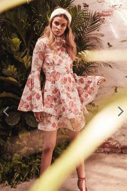 Thurley Chintz Print Broderie Dress Size 8 for rent on The Volte - image 1