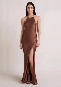Bec & Bridge Annika Maxi Dress Chocolate Size 6 AU / 2 US for rent on The Volte - image 1