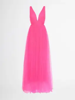 Sheike Imogen Maxi Dress Neon Pink Size 16 for rent on The Volte - image 4