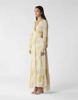 MVN La Lumber Maxi Dress Floral Print Size AU 10 for rent on The Volte - image 5