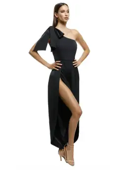 MISHA Joanna Jumpsuit Black Size 8  for rent on The Volte - image 2
