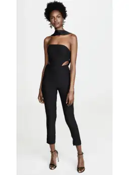 MISHA Christa Pantsuit Black Size 8  for rent on The Volte - image 3