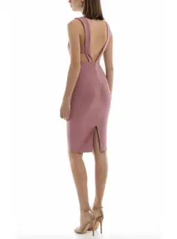 Misha Maxwell Dress Dusty Rose Size 10  for rent on The Volte - image 4