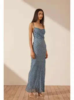 Shona Joy Elina Lace Maxi Dress in Midnight/Ice Size AU 8 for rent on The Volte - image 2