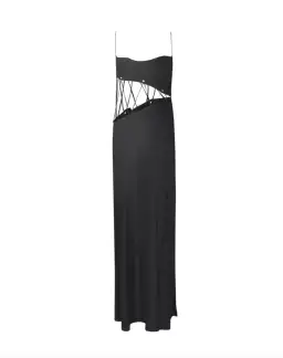 Christopher Esber  Disconnect Cami Dress Black Size 4 AU for rent on The Volte - image 3