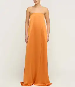 ANNA QUAN Delfina Maxi Dress Kumquat Orange 8 for rent on The Volte - image 5