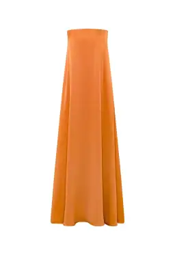 ANNA QUAN Delfina Maxi Dress Kumquat Orange 8 for rent on The Volte - image 8