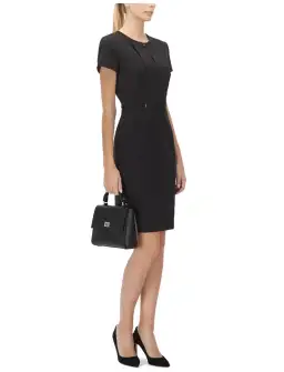 Hugo Boss Sheath Dress Black Size 6
