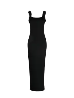 Rachel Gilbert Rosetta Gown in Black Size 10 for rent on The Volte - image 3